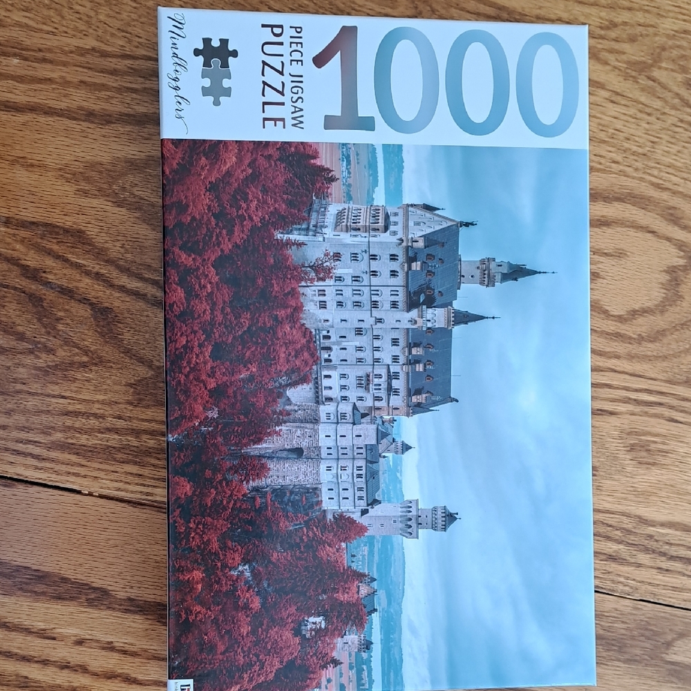 1000 Piece Jigsaw Puzzle with Castle Scene